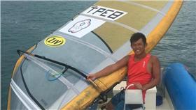 RS-X型風浪板張浩（圖／翻攝自張浩粉絲團）