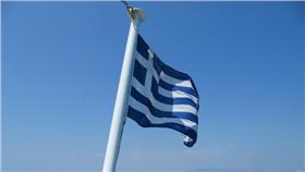 希臘國旗（▲圖／攝影者Leonora (Ellie) Enking, flickr CC License）https://goo.gl/5M0lfs
