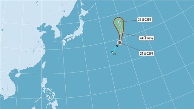 輕度颱風「盧碧」今形成　對台影響低
