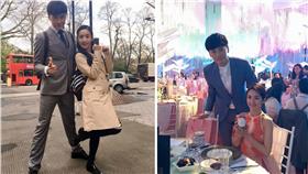 圖翻攝自鄭元暢臉書 林依晨 合成圖