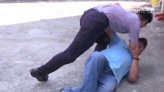 熊一般壯碩通緝犯　警「大外割」扳倒