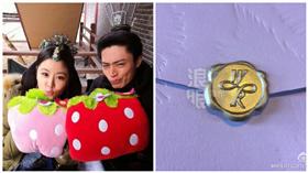 霍建華,林心如,喜帖,圖／新浪娛樂微博