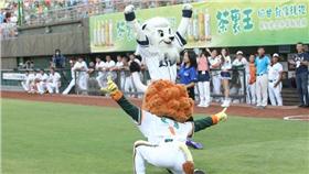 萊恩 吉祥物 西武獅 LEO （統一獅提供）