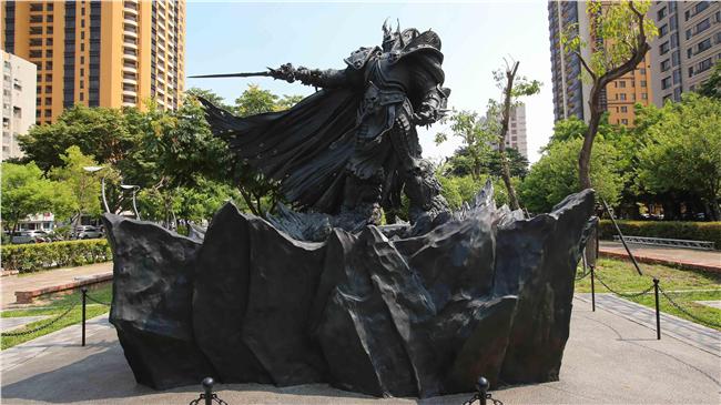 《魔獸爭霸》阿薩斯　占領台中草悟道