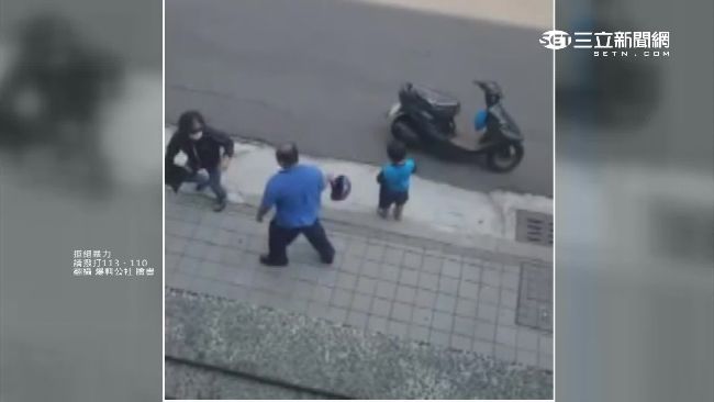 夫持安全帽猛K妻頭　民眾制止反遭嗆