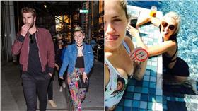 麥莉希拉,Liam Hemsworth,Miley Cyrus,連恩漢斯沃　圖／達志影像、翻攝自IG