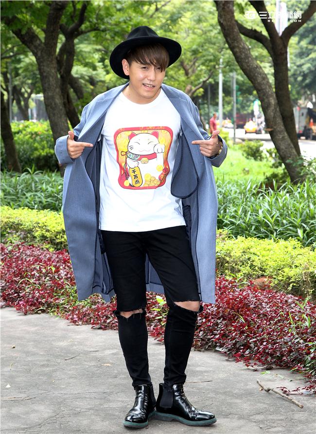 男子組合MIC男團的副隊長趙泳鑫。（記者邱榮吉/攝影）