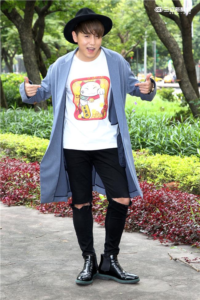 男子組合MIC男團的副隊長趙泳鑫。（記者邱榮吉/攝影）