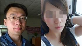 洪浩雲,謝依靜合成圖／臉書