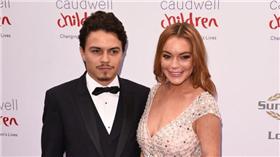 Egor Tarabasov,Lindsay Lohan,琳賽蘿涵,伊格塔拉巴索夫　圖／達志影像