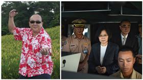 前陸軍副司令、退役中將吳斯懷、總統蔡英文（合成圖／翻攝自吳斯懷、蔡英文FB）