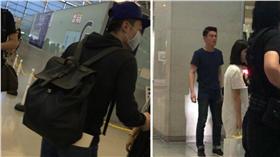 霍建華 機場
圖/微博