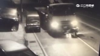 肉身擋車逮賊遭輾　車主左腿恐截肢
