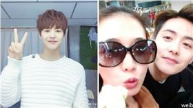 圖翻攝自馬天宇微博 林志玲