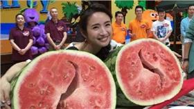 水果,林依晨,天天向上,西瓜
圖／翻攝自林依晨微博