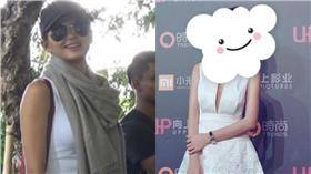 林心如妹妹酷似安以軒。（圖／左翻攝自微博台灣、左翻攝自安以軒臉書）