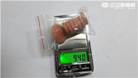 林男持有含K他命成分的粉色藥錠遭逮（翻攝畫面）