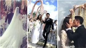 霍建華　林心如　峇里島大婚
圖/新浪