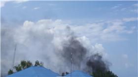 索馬利亞遭炸彈攻擊（圖／翻攝自M.Mubarak推特）