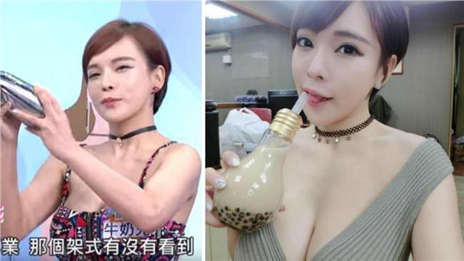有圖！超胸珍奶老闆娘搖「真」奶！