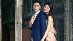 林心如和霍建華婚紗照（圖／林心如工作室提供）