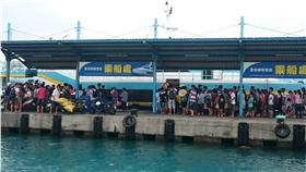 颱風外圍環流 東琉線交通船停駛(中央社)