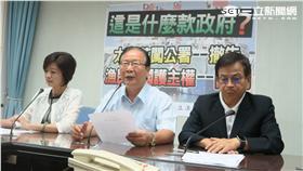 國民黨團記者會。（圖／記者盧素梅攝）