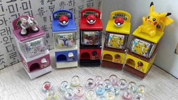 寶可夢迷你扭蛋機　好想全部帶回家～