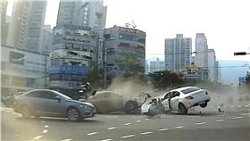 韓國,車禍,圖／翻攝自뉴스플러스