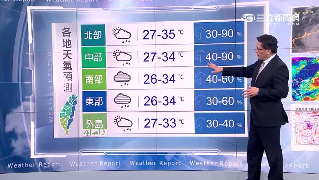 妮妲路過沒撲台　外圍環流明仍挾風雨
