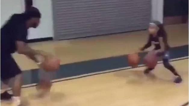 影 太驚人 這女孩才6歲運球已經是curry等級 新奇 三立新聞網setn Com