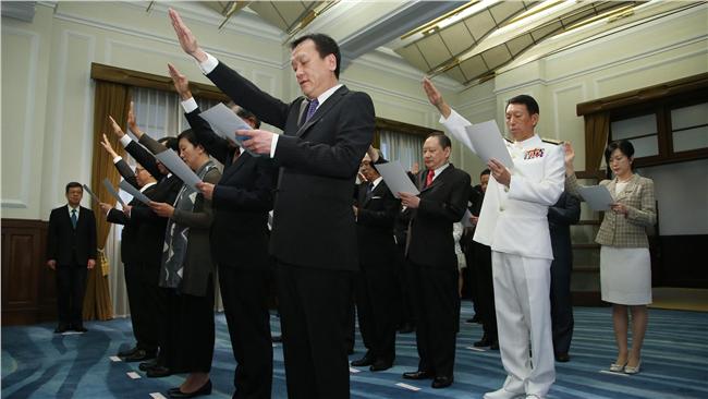 總統監誓　中研院長廖俊智完成宣誓