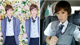 圖翻攝自賴雅妍臉書 蔡裴琳臉書 合成圖