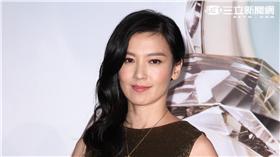 亞洲戲劇天后林熙蕾常用眼神讚美老公，五年的婚姻幸福甜蜜。（記者邱榮吉/攝影）