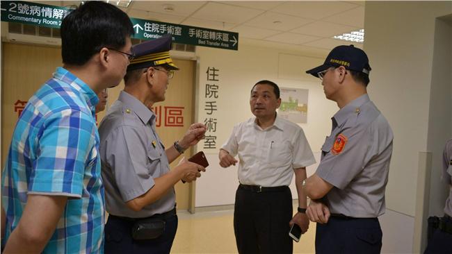 警執勤遭砍　侯友宜：給最起碼的尊重
