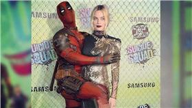 死侍,小丑女,自殺突擊隊,萊恩雷諾斯,瑪格羅比　圖／翻攝自Ryan Reynolds臉書