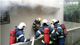 汐止社區大火釀4死（翻攝畫面）