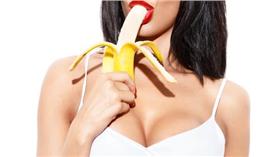 勃起,性功能,障礙,口交,吃香蕉　圖／shutterstock／達志影像