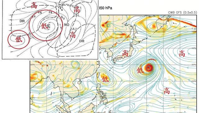 季風環流圈型　鄭明典：颱風可能生成