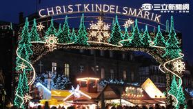 史特拉斯堡聖誕市集。（圖／翻攝自維基百科）