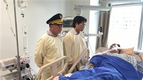 砍警,張家逢,葉俊榮,陳國恩(左)
圖／中央社