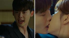 圖翻攝自MBC截圖 W兩個世界 李鍾碩 韓孝周 合成圖
