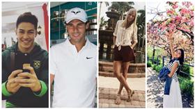 高顏值運動明星