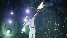 奧運開點火儀式（圖／翻攝自樂視體育）