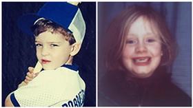 Justin Timberlake,Adele,合成圖／每日郵報、Glamour Magazine