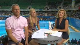 BBC女主播轉播奧運（圖／翻攝自YouTube）