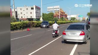 迴轉撞直行車　駕駛辯「陽光太刺眼」