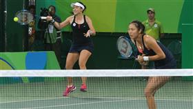 2016里約奧運,網球,詹詠然,詹皓晴
圖／中央社