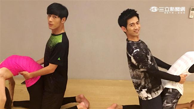 簡宏霖遇林可彤腿軟　怎樣都頂不到