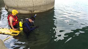 竹林大橋男童溺斃（圖／中央社）